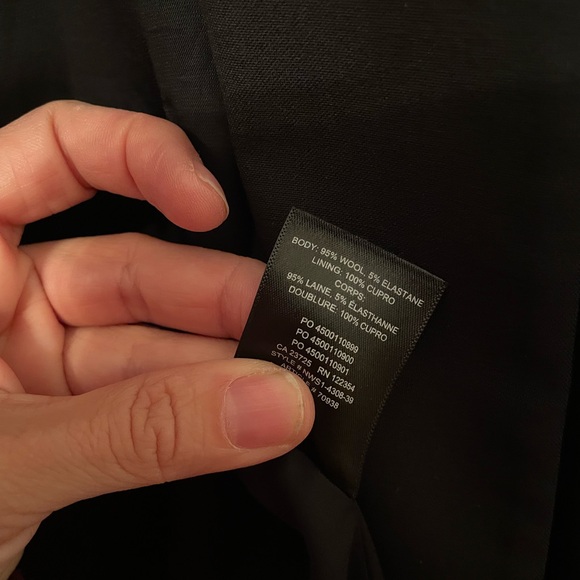 Babaton Leonard Blazer black Double-breasted blazer size 2 - Picture 10 of 14